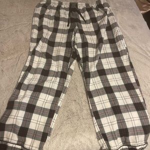 Plaid pajama pants